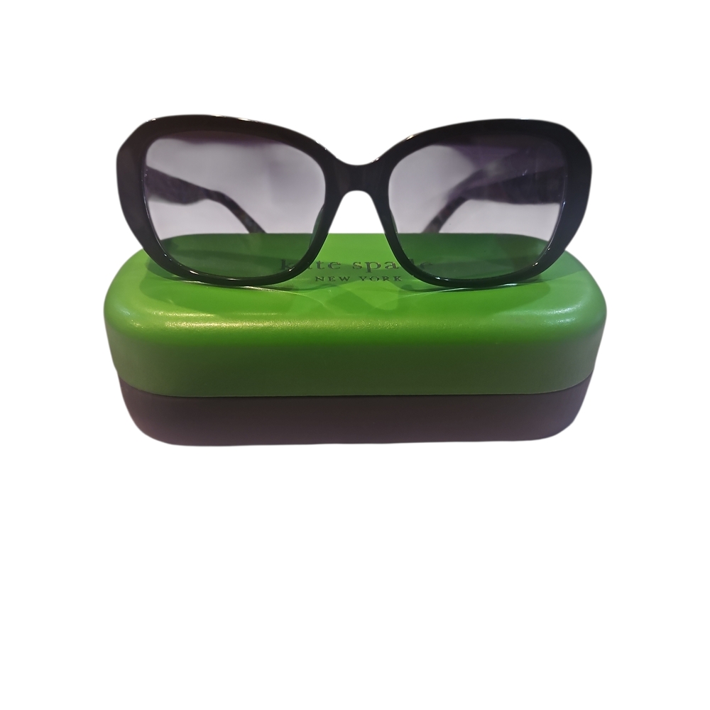 Kate Spade NY Woman Ellison Black /Gray Lens  Sunglasses